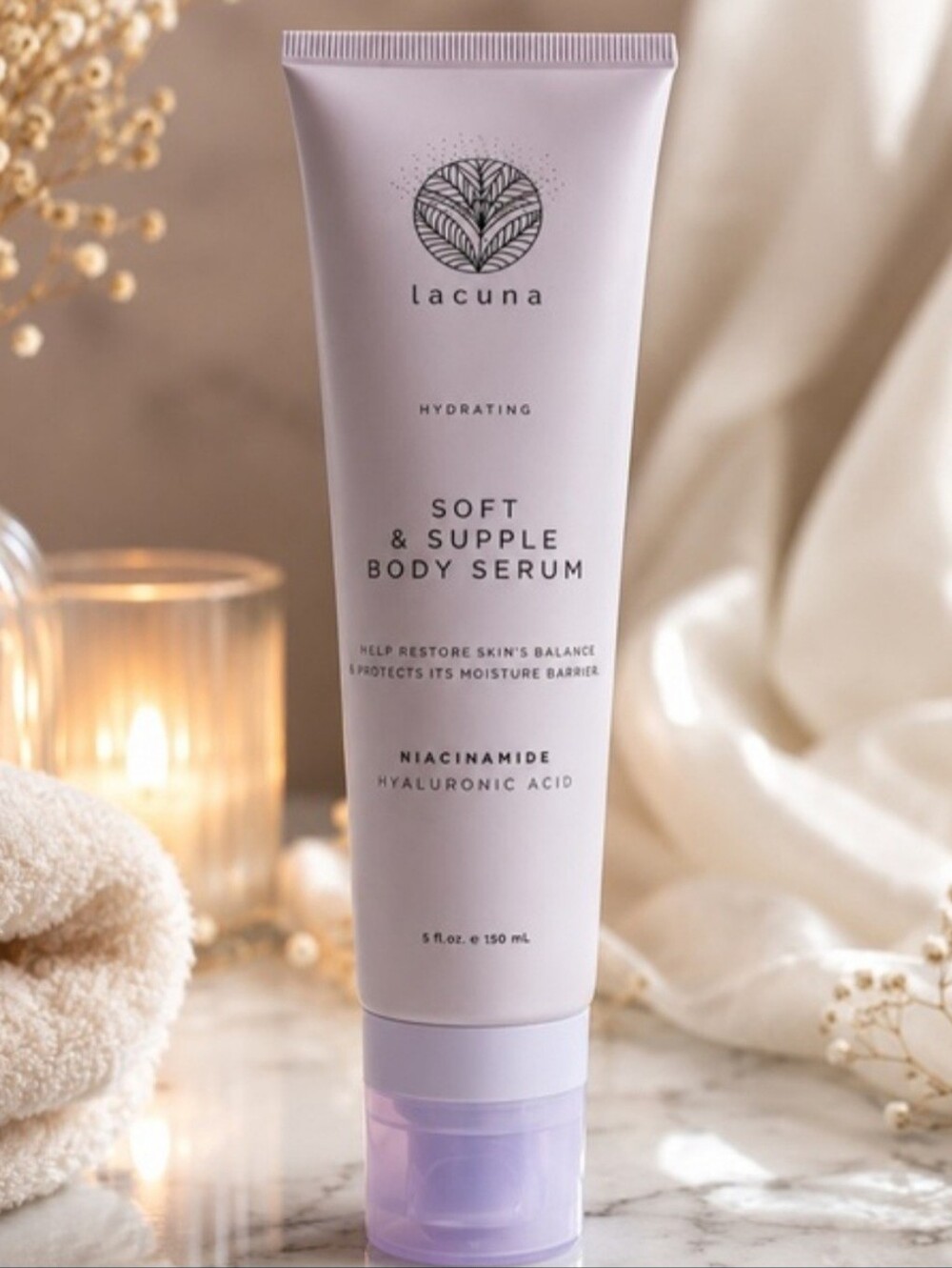 Lacuna Soft & Supple Hydrating Body Serum - Lavender
